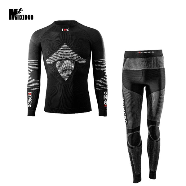 Men's Compression jogging ski Clothes Sports Gym Fitness workout Tights Suits sports compression underwear set 2pcs/Sets