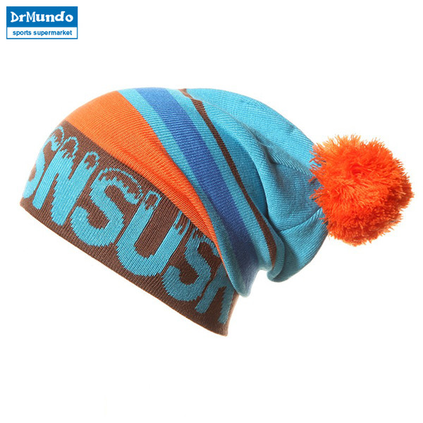 2018 Wew Snowboard Winter Ski SKULLIES CAPS Hats Beanies Wool Knitted Head Warm For Men Woman Gorros De Lana