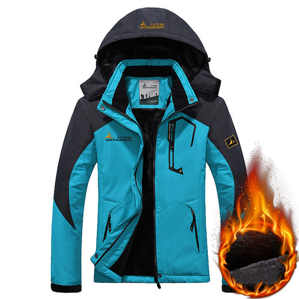 Women Ski Jacket Winter Windproof Waterproof Warm Fleece Snow Snowboard Jackets Outdoor Sports Female Mountain Hiking Coats