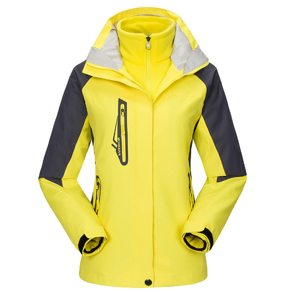 Outdoor Jacket Women Winter Breathable Quick Dry Waterproof Windproof Windbreaker Ski Camping Hiking Travel Clothes