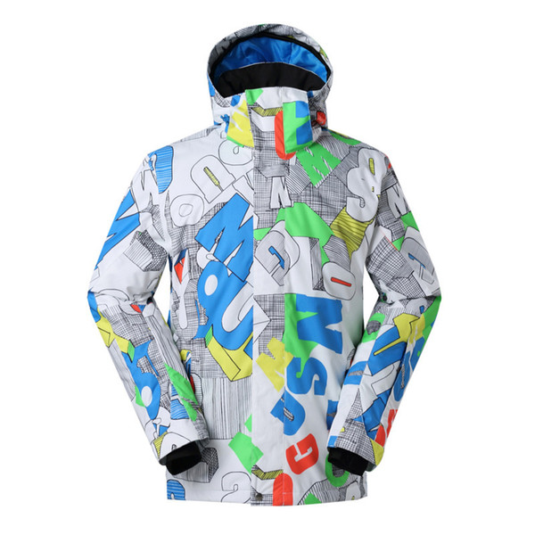 GSOUSNOW men's ski suit jacket single board skiing Jacket Mens Cotton 1416-001