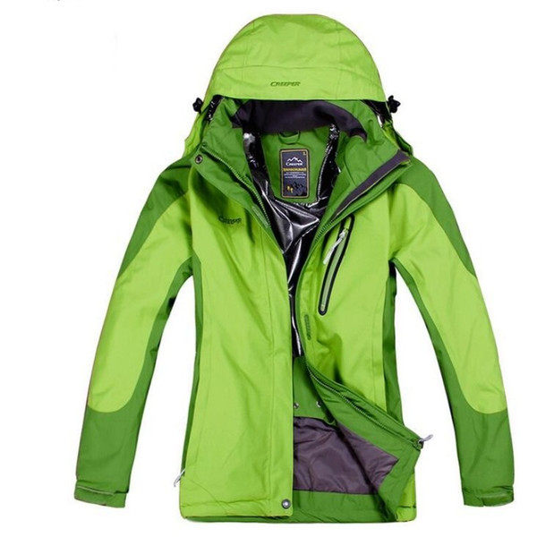 Winter Mountain Skiing Jacket For Women Hiking Climbing Hooded Jaqueta Motoqueiro Snowboarding Female Sportswear Free Shipping