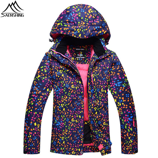 Trending Type Ski Jacket Women Winter Waterproof Breathable Snowboard Snow Jackets For Mountain Skiing Snowboarding Outdoor Wear