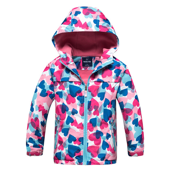 2018 new autumn and winter children's warm jacket waterproof sunscreen boys jacket skateboard skating child outdoor sportswear