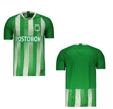 2019 2020 Atletico Nacional Medellin Soccer Jersey MORENO TORRES RENTERIA LUCUMI Copa Libertadores 19 20 Home Football Shirt white AWAY