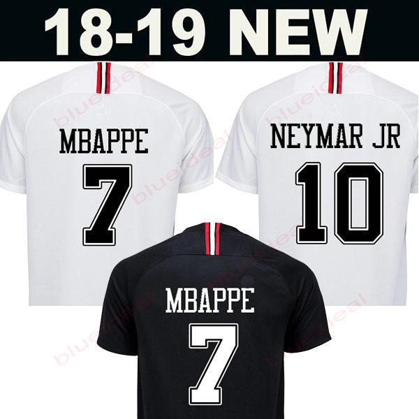 Thailand Maillot New Soccer Jersey 2018 2019 MBAPPE CAVANI VERRATTI football shirts kids women men home away Third Soccer Shirts Camisetas