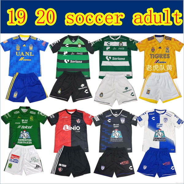 adult kits 2018 19 Santos laguna tigres Pachuca mens football kits Home adult Soccer Jerseys 18 19 Atlas santos camisetas de futbol