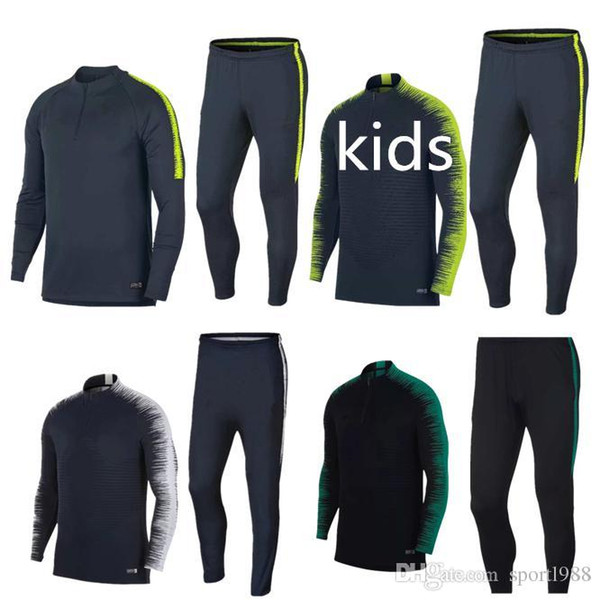 CRISTIANO Kids Fr Soccer Tracksuit 2018 QUARESMA NANI EDER PEPE Training Suit Shirt camisa