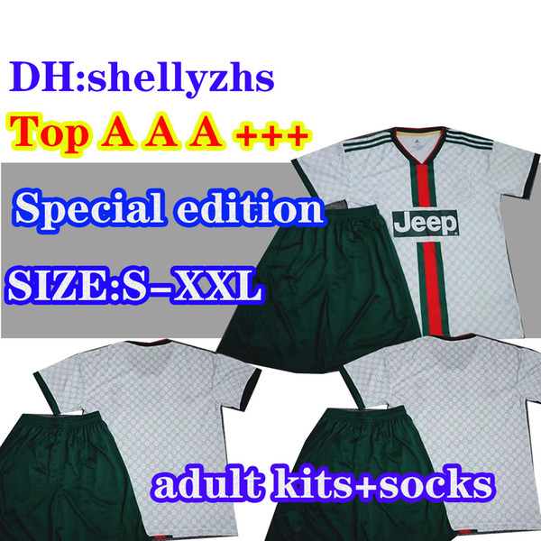 adult kits 18 19 20 RONALDO Special Edition soccer jersey 18 19 Men kit Special Edition DYBALA Costa Mandzukic JUVE Football Shirt