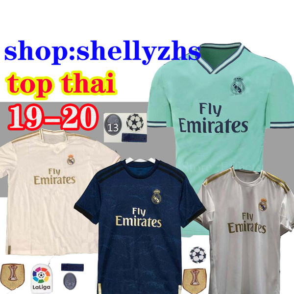 19 20 real madrid soccer jerseys champions league 2019 2020 bale Casemiro camisetas BENZEMA MODRIC SERGIO RAMOS football jersey shirts