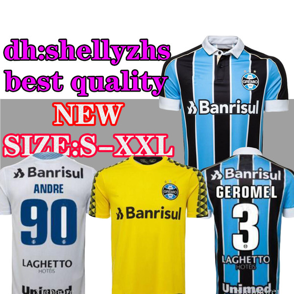 2019 2020 Best Quality Gremio Home Away third Soccer Jersey 19 20 Gremio MILLER LUAN DOUGLAS DIEGO HAILON Soccer Jerseythird