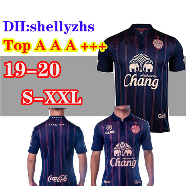 New size XXL Thailand quality 19 20 Buriram United FC football jersey 2019 2020 adult White black soccer jersey