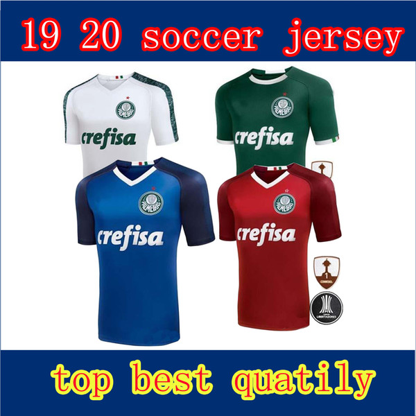 10 pcs DHL 2019 2020 Palmeiras soccer jerseys 19 20 SE Palmeiras home away DUDO DEYVERSON LUCAS LIMA Willian BORJA jerseys 18 19 20 football