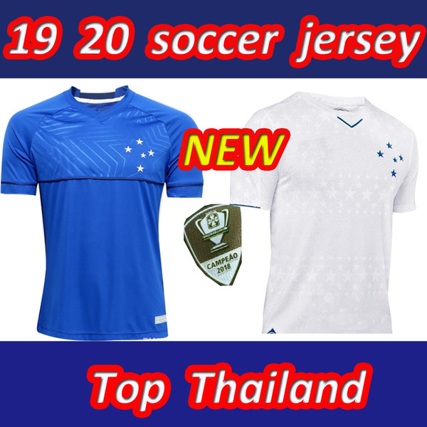 NEW 2019 2020 CRUZEIRO soccer jersey 18 19 20 DE ARRASCAETA FRED ROBINHO THIAGO NEVES football shirt Cruzeiro home Brazilian club Camisas