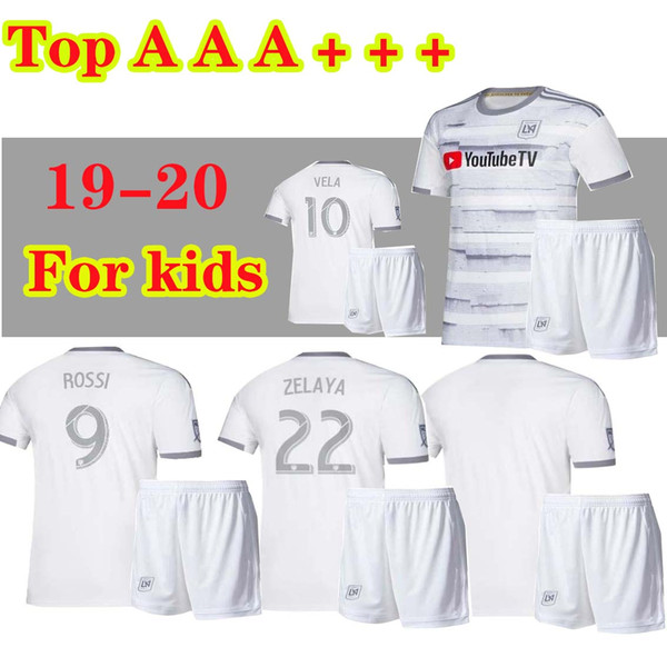 Free shipping 19 20 Los Angeles fc Carlos VELA LAFC Soccer Jerseys kids kits 2019 2020 GABER ROSSI CIMAN ZIMMERMAN Football Shirt