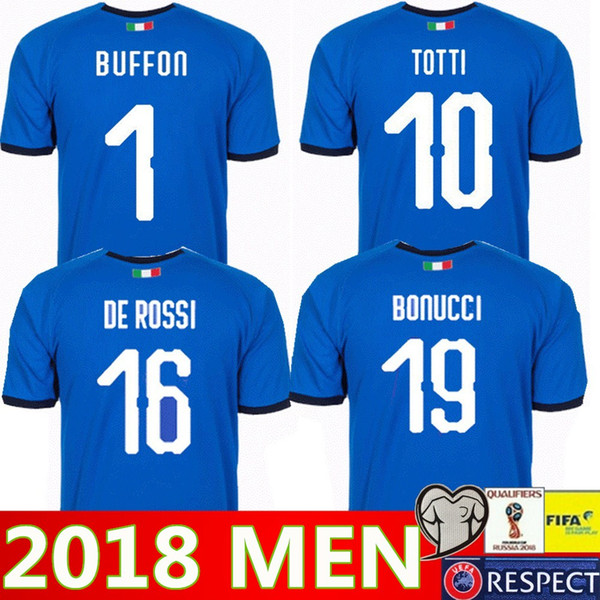 2019 italy soccer jerseys CHIELLINI INSIGNE italy football shirt INSIGNE Camiseta de futbol BERNARDESCHI TOTTI IMMOBILE maillot de foot