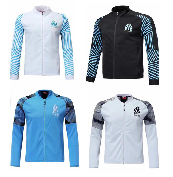 2018-2019 Olympique de Marseille Soccer jackets 18/19 OM Marseille Maillot De Foot CABELLA PAYET L.GUSTAVO THAUVIN training suit