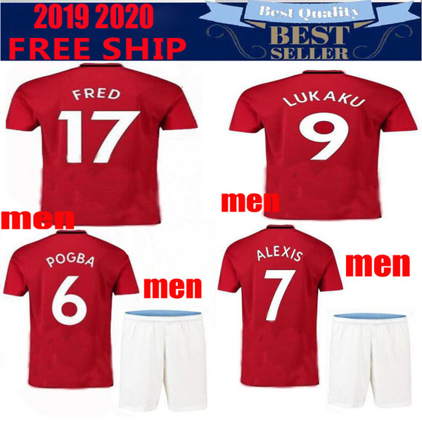 new United 19 20 POGBA ALEXIS utd soccer jersey LUKAKU 2018 RASHFORD LINGARD MATA MATIC MARTIAL jerseys Home away 3rd Football shirt