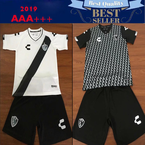 Top quality 2019 2020 Liga Mx Club de Cuervos 19 20 Soccer Jersey Gray black white Mexico Home Away 3RD Football Jerseys Shirts