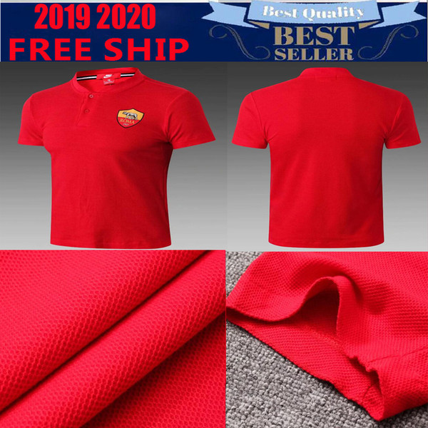 19 20 ROME home away TOTTI ROMA DZEKO Sports DE ROSSI soccer Jersey 2019 2020 EL SHAARAWY NAINGGOLAN Football POLO shirt