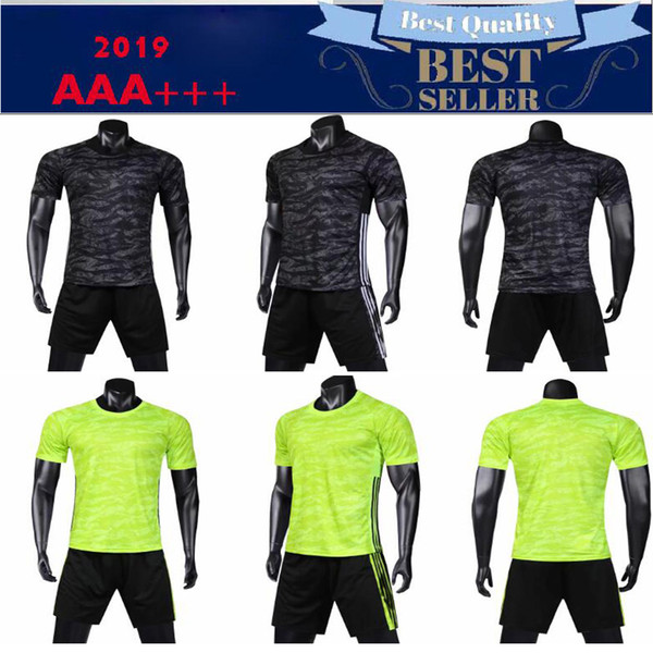 2019 Soccer Jerseys Sets Survetement Football Kit Training Suit Team Uniforms Shorts Shirts Custom Print Name Logo