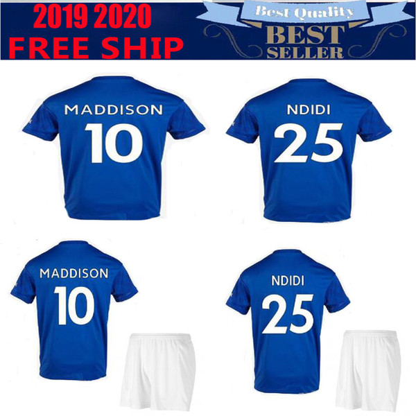 2019 2020 Leicester soccer jersey football shirt CITY 19 20 VARDY MAGUIRE camiseta de fútbol NDIDI camisa de futebol MADDISON maillot