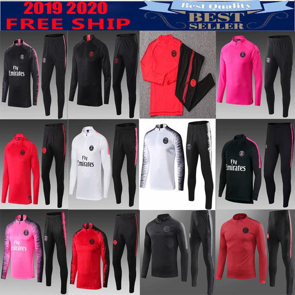 2019 2020 NEY MAR JR Hat Sweater tracksuit Soccer Jerseys PSG MBAPPE CAVANI COUTINHO DI MARIA T.SILVA Sweater Capuche Winter traning suit