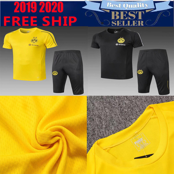 Thailand BVB Borussia Dortmund Soccer Jersey 2019 2020 PHILIPP GOTZE REUS PULISIC WITSEL 19 20 PACO ALCACER Football kit shirt