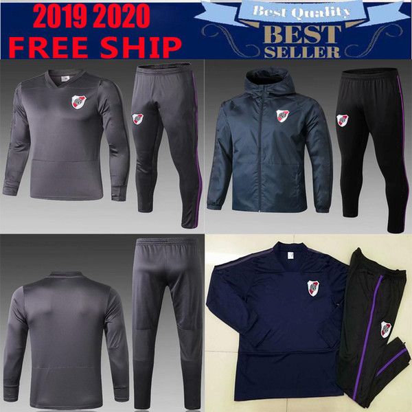 River Plate 2019 Third football tracksuit MARTINEZ PONZIO thailand 19 20 soccer jersey SCOCCO CASCO PEREZ FERNANDEZ 4 Conmebol traning suit