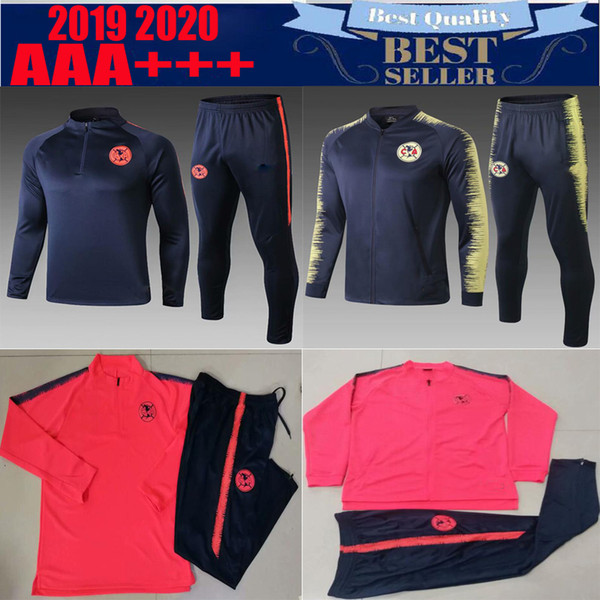 New 2019 2020 tracksuit Home Jerseys Soccer 20 MX lub America UNAM LIGA Cruz Azul Football Shirts traning suit