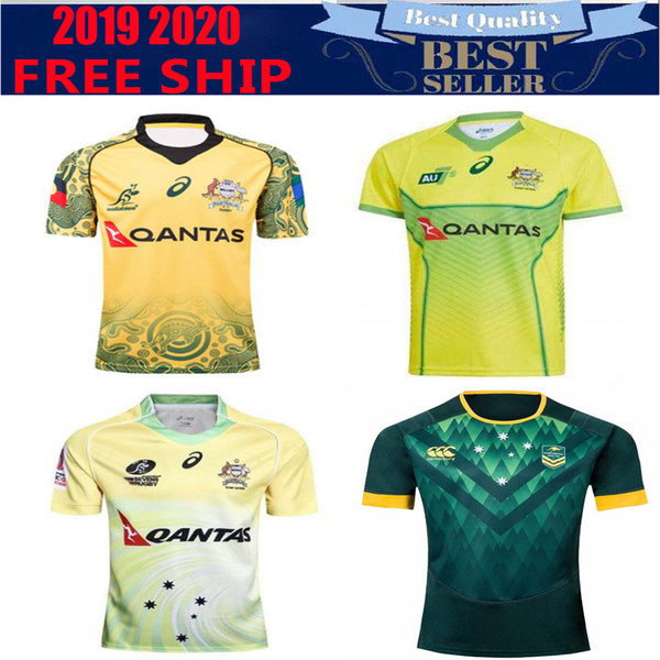 2019 202 WALLABIES INDIGENOUS National Australia rugby Jersey size S -3XL (Can print)