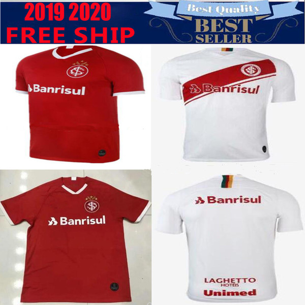 2019 2020 Brazil CLUB sport Internacional soccer jersey RED HOME 19 20 away gray football shirt N. LOPEZ D.ALESSANDRO POTTKER