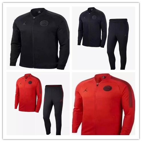 Jordam X Jordam jacket suit Champions League Survetement 18 19 PSG MBAPPE football jackets POGBA soccer jogging tracksuit