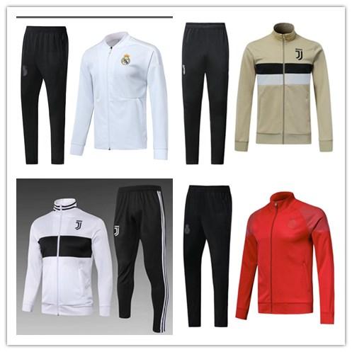 2018 Real Madrid Football jacket tracksuit 18 19 RONALDO de foot DYBALA BALE RAMOS ISCO jacket juventus Training suit