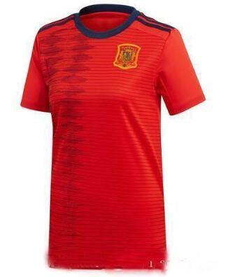 2019-20 Spain world cup jersey INIESTA RAMOS home red Asensio COSTA SILVA ISCO top quality spain football shirt 2018 soccer jersey