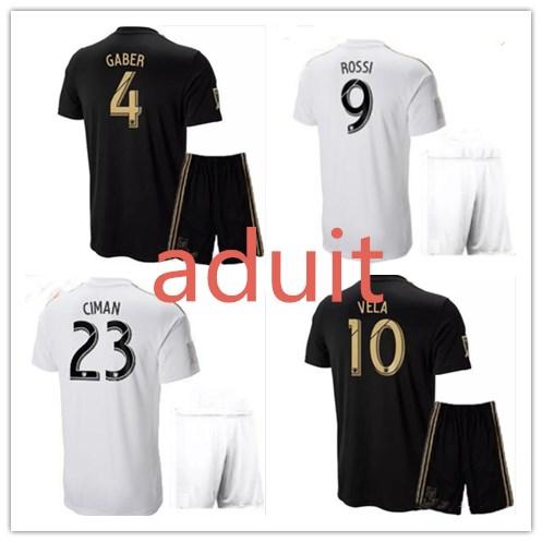 2018-19 top Los Angeles FC LA adult kit ROSSI VELA GABER CAMISETAS FUTBOL soccer jersey camisetas futbol thailand quality football jerseys