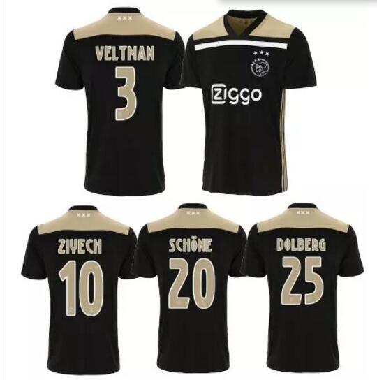 AjaxJerseys voetbal tenues Ajax new Amsterdam FISCHEA BAZOER Eredivisie Dutch Nederland tenues holland AFC football jerseys Shirts 2018 2019