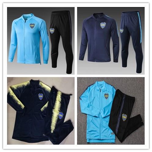 2019 Boca Juniors tracksuits 19 20 GAGO OSVALDO CARLITOS PEREZ Foot full zipper football training jackets suit
