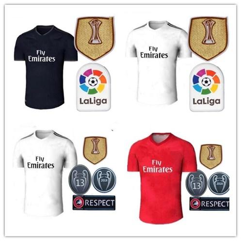 2018 madrid Jersey Benzema ASENSIO football Soccer Modric Kroos Sergio Ramos Bale Marcelo 18 19 Champions League Real Madrid shirts