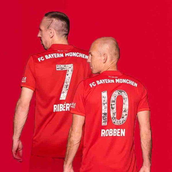 Special Font with #7 RIBERY #10 ROBBEN Bayern Soccer Jerseys 19/20 Bayern Munich Soccer Shirts #13 RAFINHA Football Uniforms Drop shipping