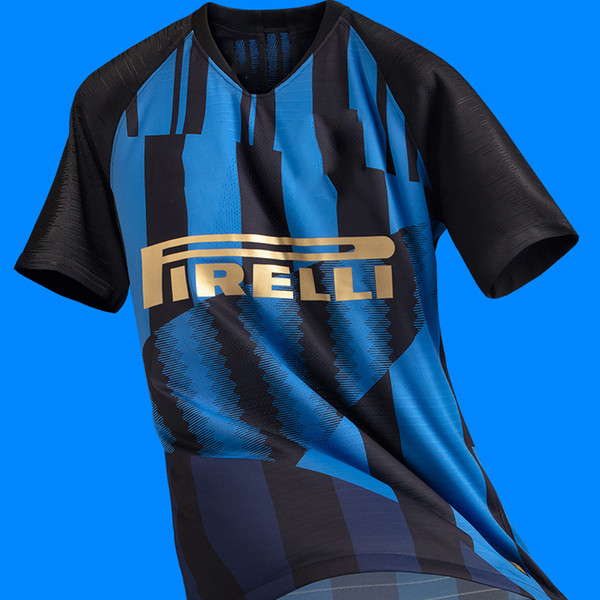 20 years Inter Soccer Jersey 18/19 #9 ICARDI #10 LAUTARO #14 NAINGGOLAN #44 PERISIC Inter Football Uniform Sale men jerseys