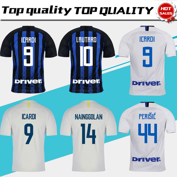 2019 Inter Home Soccer Jersey 18/19 Inter Away Soccer Shirt 2018 #9 ICARDI #10 LAUTARO 3rd Football Uniform Sales