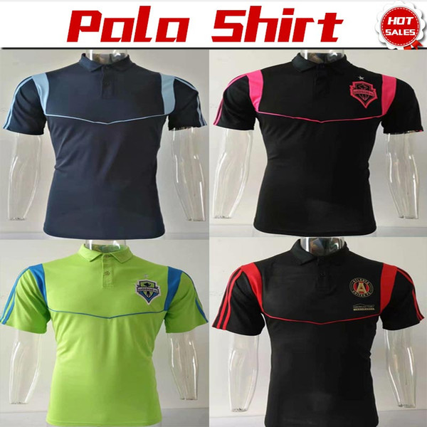 2019 POLO MLS multiple clubs Seattle Sounders Atlanta United Soccer Jersey 19/20 NY city Soccer Football Uniforms Sport Shirt On Sale