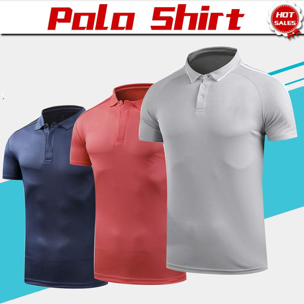 2019 United Pogba Polo Shirt Red Royal blue Light grey Soccer Jersey 18/19 Soccer Polo LUKAKU Football Uniforms Sport Shirts On Sale