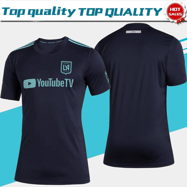 MLS New 2019 Los Angeles FC Parley Soccer Jersey 19/20 Parley for the Ocean Men Soccer Shirt Customized # 10 VELA uniform Sales size S-2XL