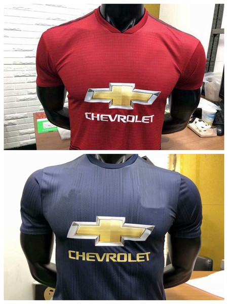 Player version 18 19 POGBA soccer jerseys 2018 2019 football shirt ALEXIS LINGARD RASHFORD LUKAKU Manchester home away 3rd united S-2XL
