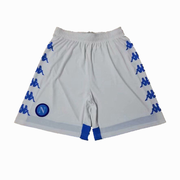 2018 2019 napoli Soccer shorts 18 19 football home white shorts S-2XL