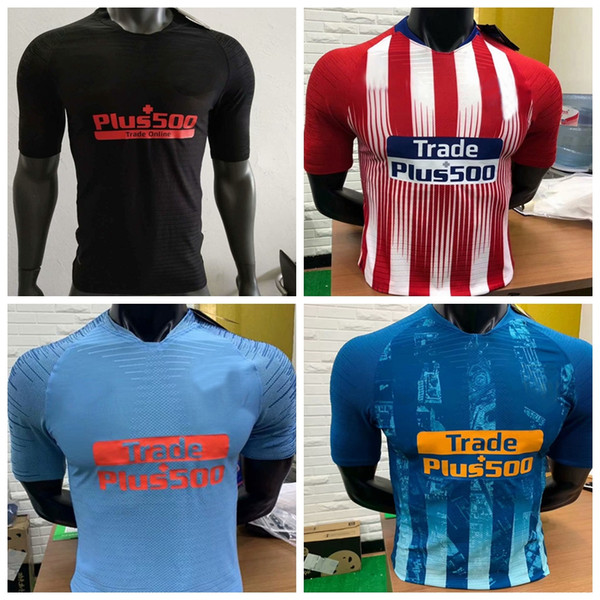 Player version 2018 2019 2020 Atletico Soccer Jersey DIEGO COSTA LEMAR CORREA SAUL GRIEZMANN KOKE GODIN 18 19 20 Madrid football shirt
