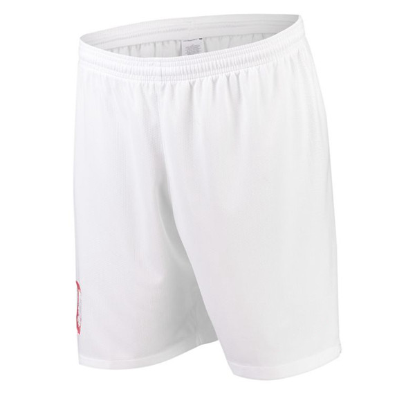 2018 2019 Poland Soccer shorts 18 19 LEWANDOWSKI white home Sports football shorts