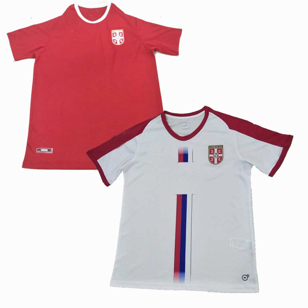 2018 2019 World Cup Serbia national team home away 18 19 football jersey shirts S-2XL